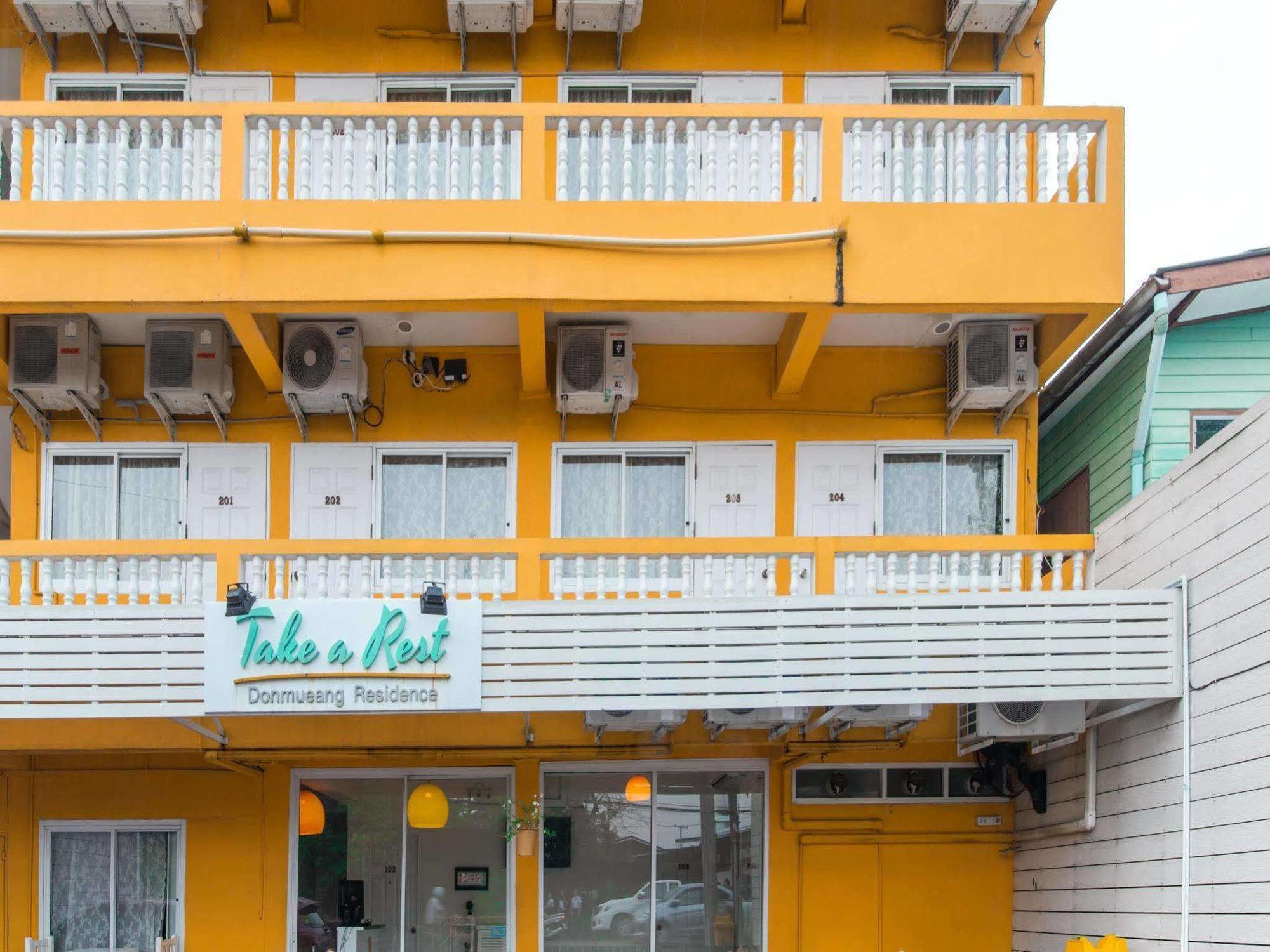 Take A Rest Donmuang Residence Banguecoque Exterior foto